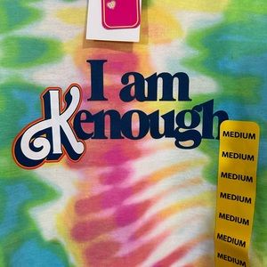 Barbie The Movie Tie Dye “I Am Kenough” T Shirt M